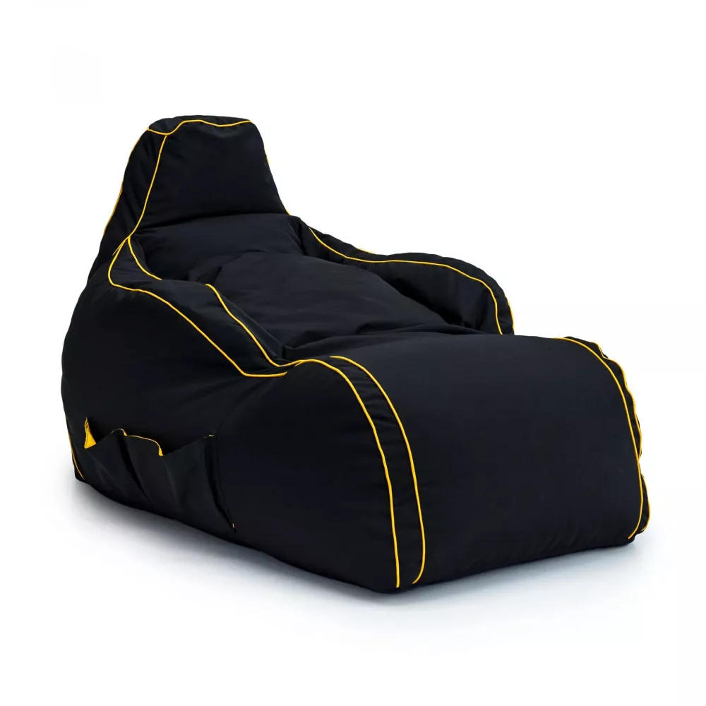 Fotoliu Gaming GigaByte din Oxford 600D culoarea galbenă - Mărimea XXL