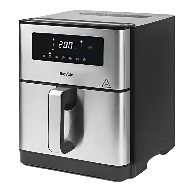 Friteuză cu aer cald Breville VDF131X-01, Argintiu