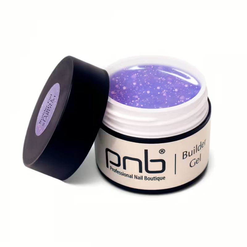 Builder Gel Purple Stardust  PNB 15 ml UV/LED