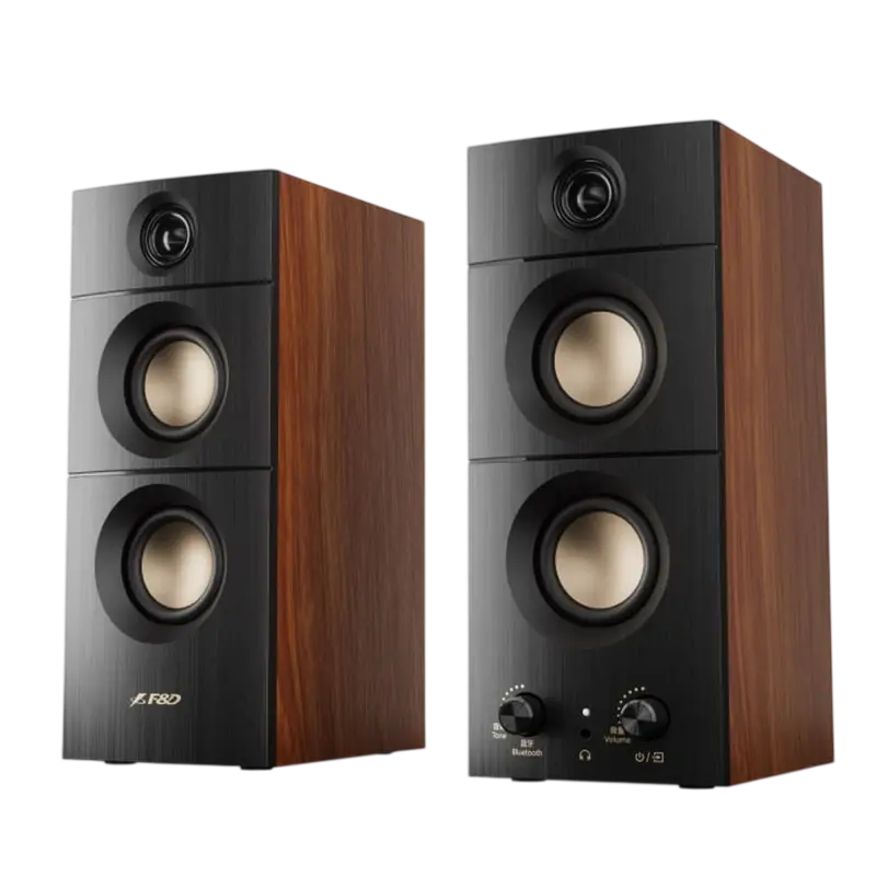 Sistem audio 2.0 CH F&D R330BT, Negru | Maro