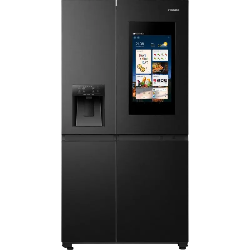 Frigider Hisense RS9P628GPFE, Negru