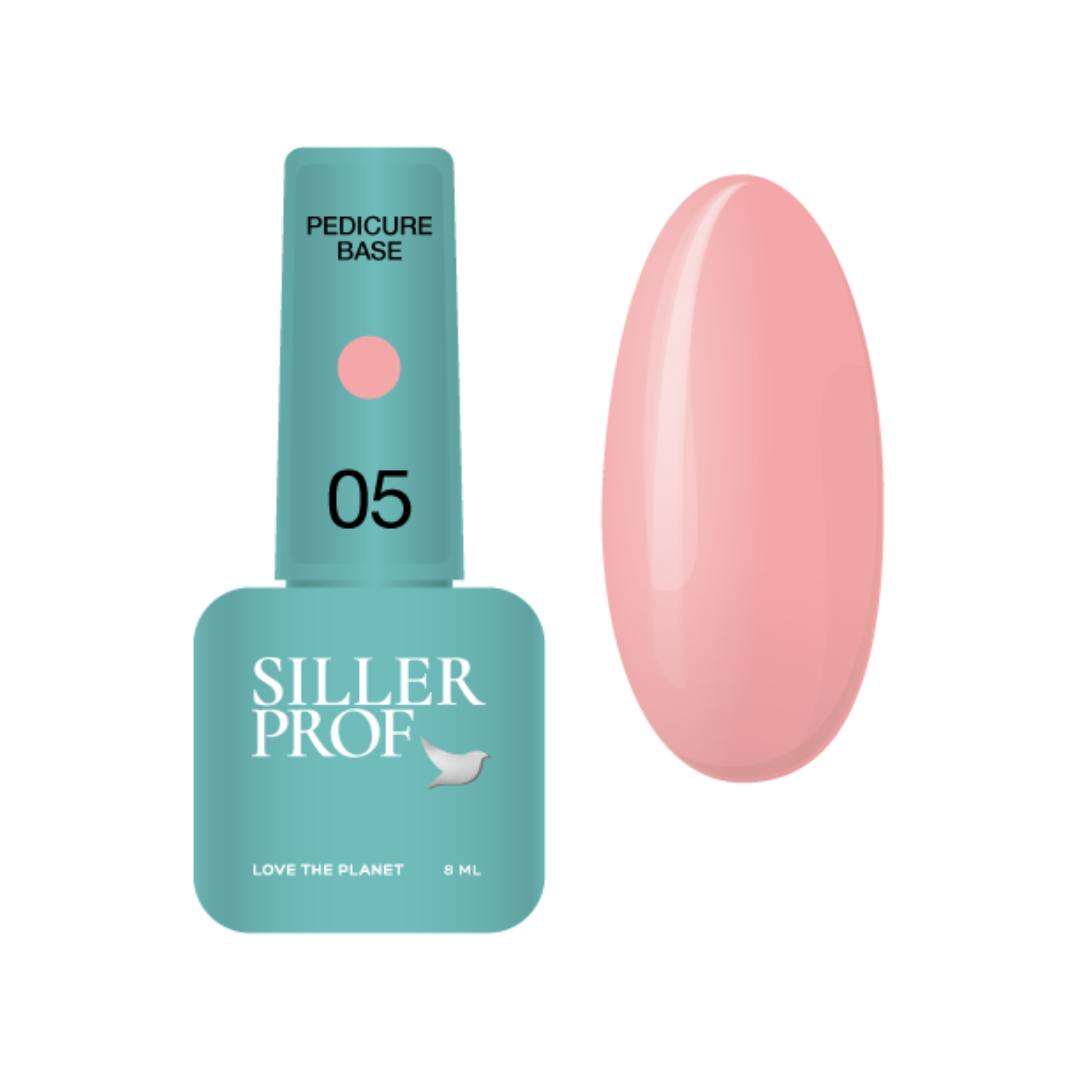 Pedicure Base 05, 8 ml Siller