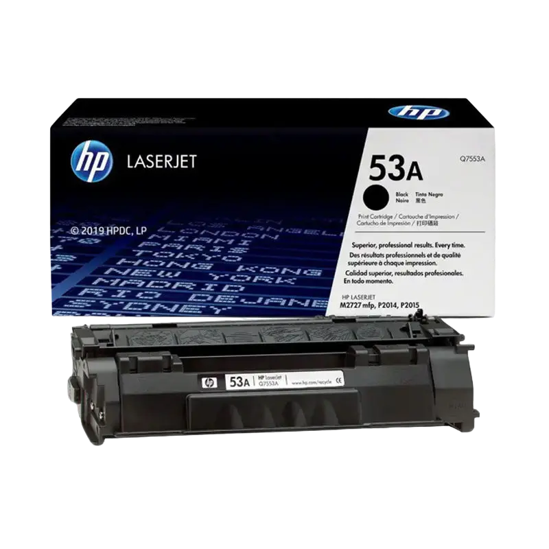 Cartuş HP Q7553A, Negru