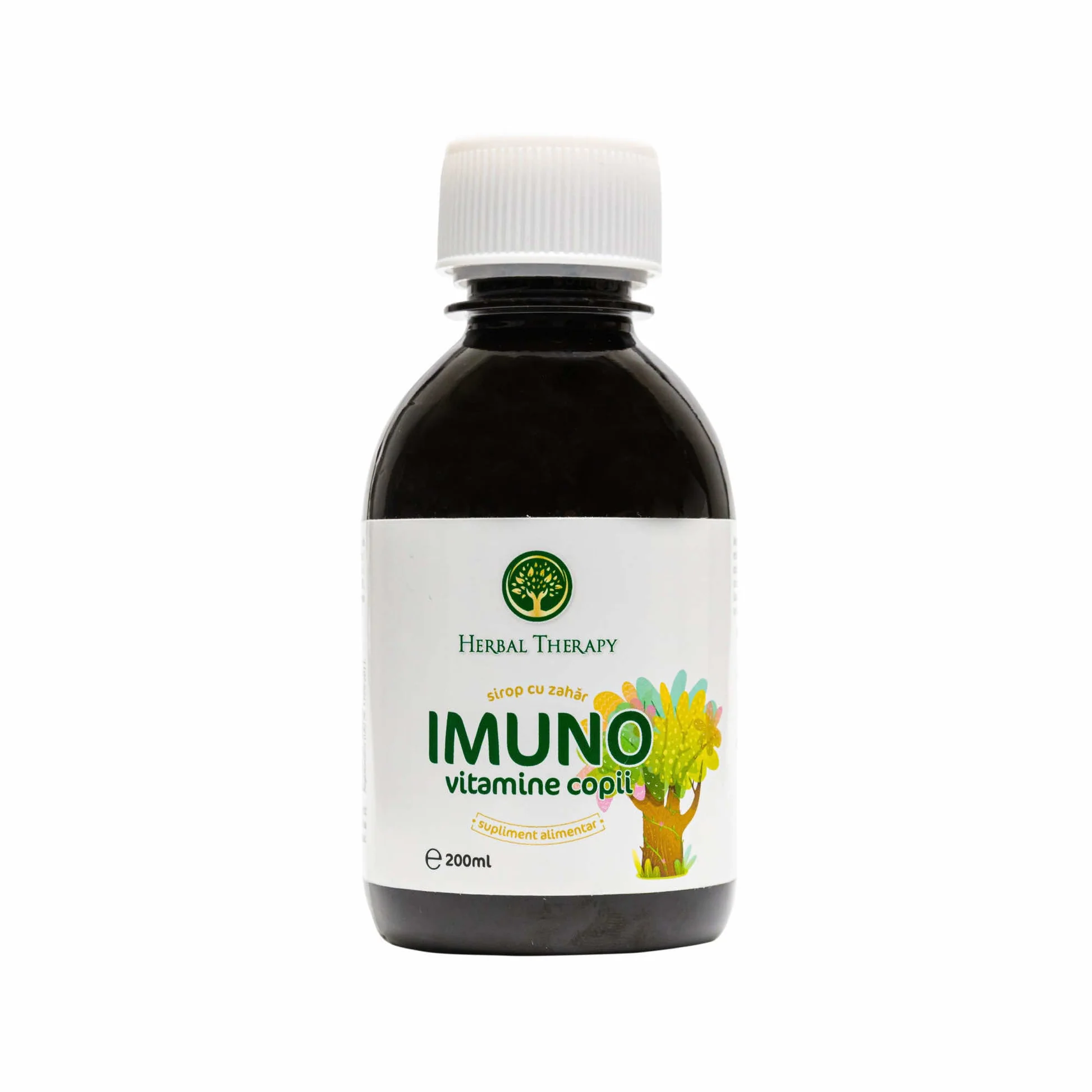 Sirop Imunitate și Energie pentru Copii, Imuno Vitamine – Complex de Vitamine B și Măceș, 200 ml