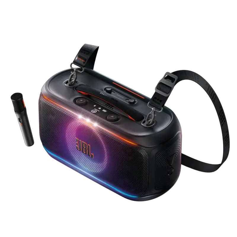 Sistem audio JBL PartyBox On-the-Go 2, Negru