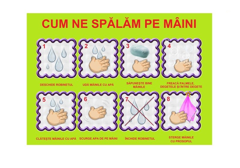 D9-55 Cum ne spălăm pe mâini