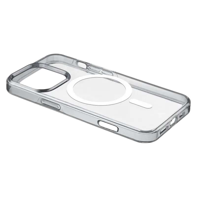 Husă Cellularline Gloss Mag - iPhone 16 Pro Max, Transparent