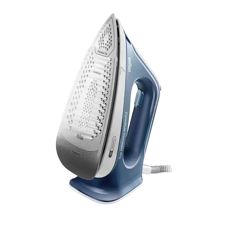 Fier de călcat cu generator de abur Braun IS2565BL, 2400W, Albastru