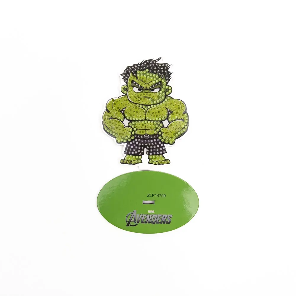 Figurină de masă mozaic diamant Hulk 11,5 pe 8,4 cm