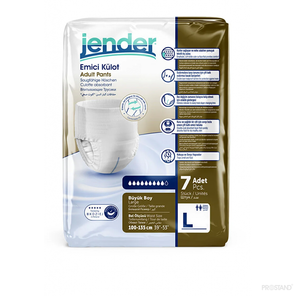 Scutece-chiloti Premium p/u adulti Jender Jumbo Pack