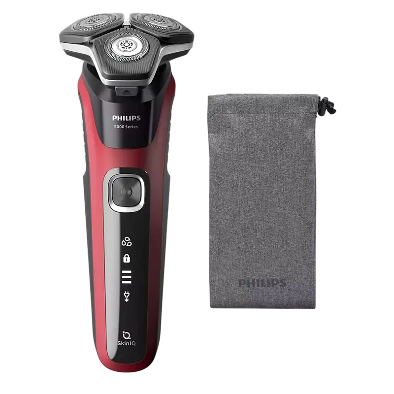 Aparat de ras electric Philips S5883/10, Rosu | Negru