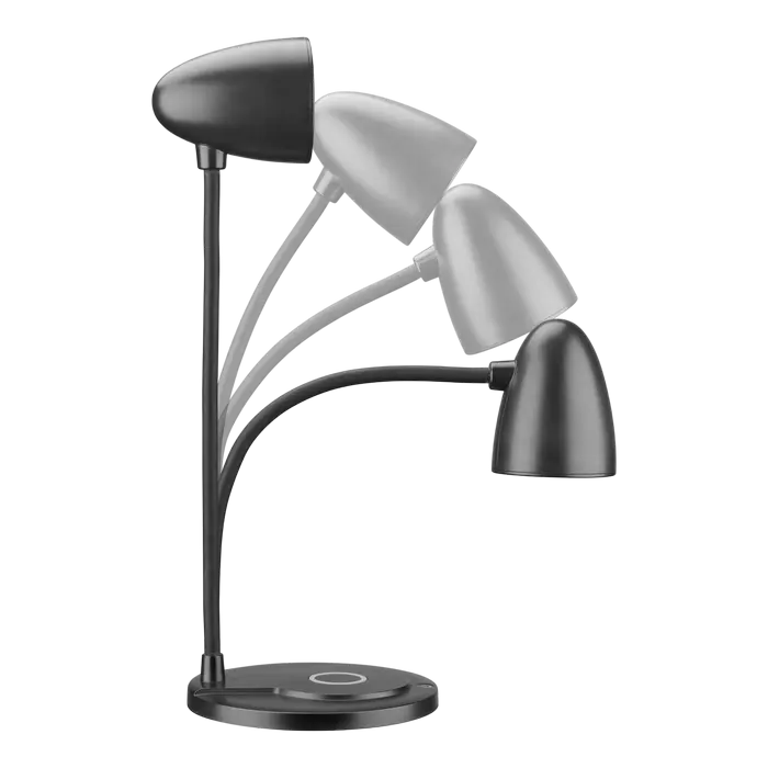 Lampa de birou Cellularline Aura, Negru