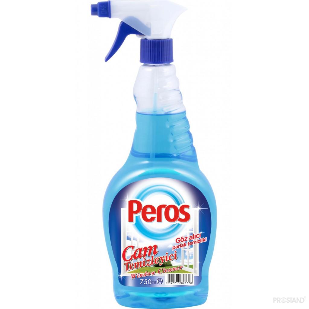 PEROS Sprei p/u curatare geamuri cu pulverizator 750ml
