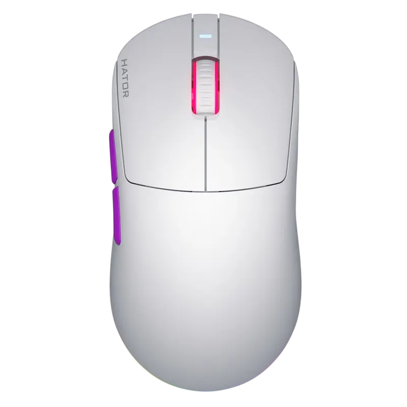 Gaming Mouse HATOR Quasar 3 Ultra 8K, Alb