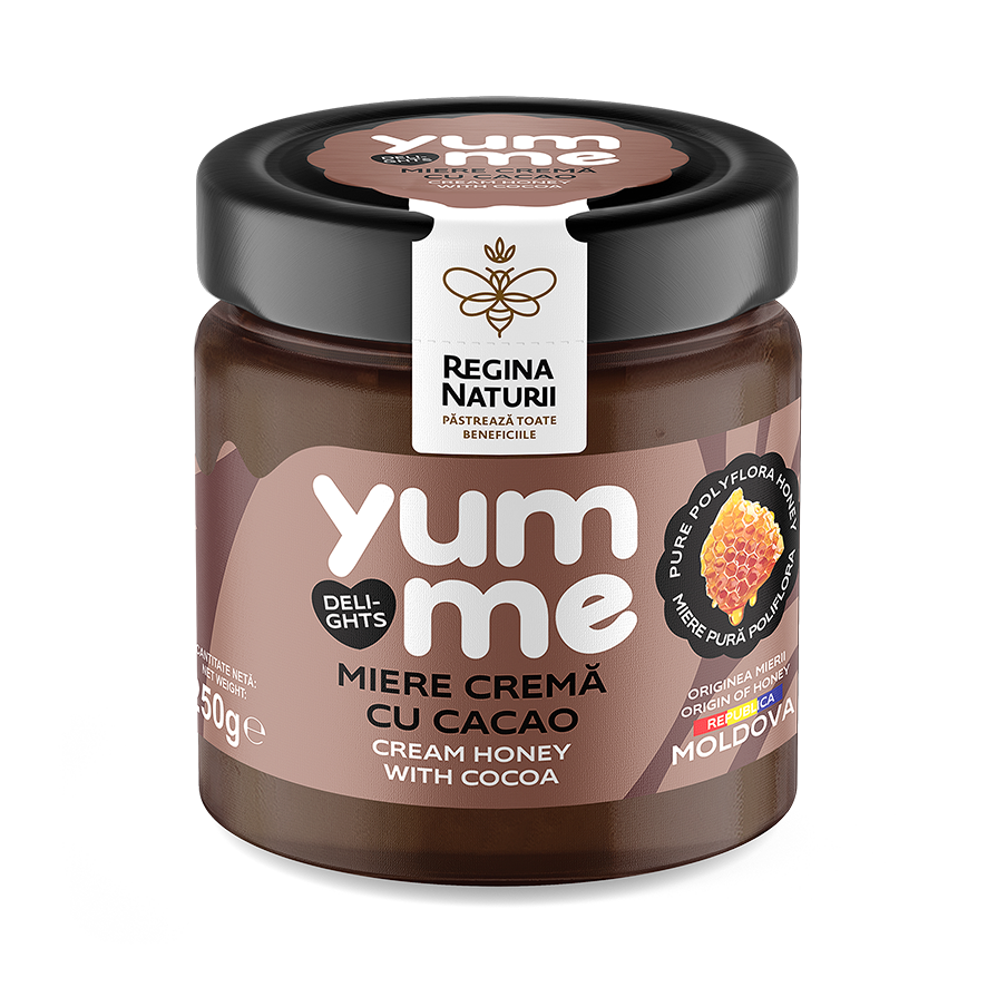 Miere Cremă Cu Cacao 250g yumme