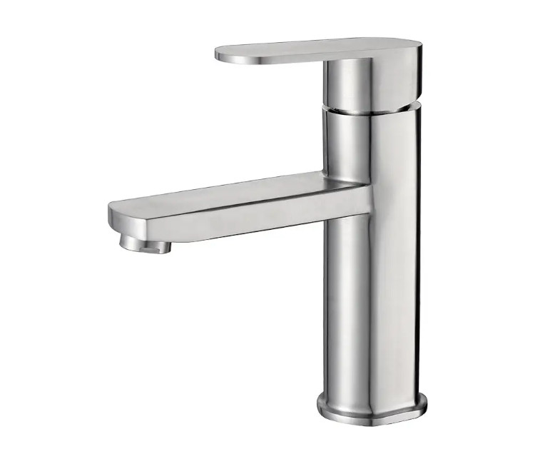 Baterie pentru lavoar Wezer ODA1-15 Ø35 (inox satinat)
