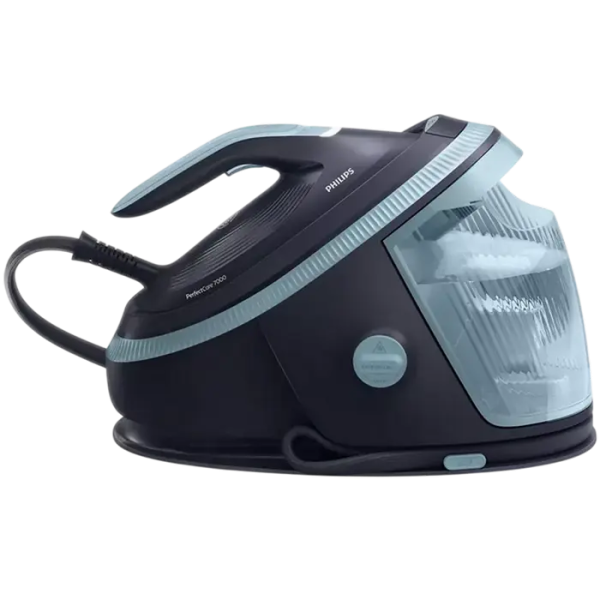 Fier de călcat cu generator de abur Philips PSG7200/20, 3120W, Albastru