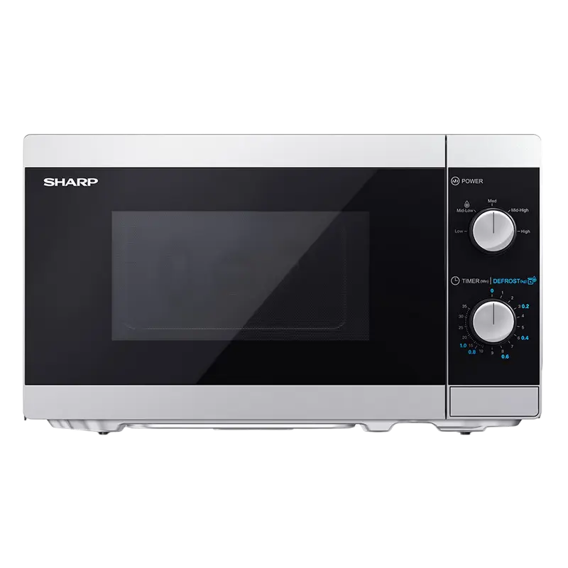 Cuptor cu microunde Sharp YC-MS01E-S, Alb