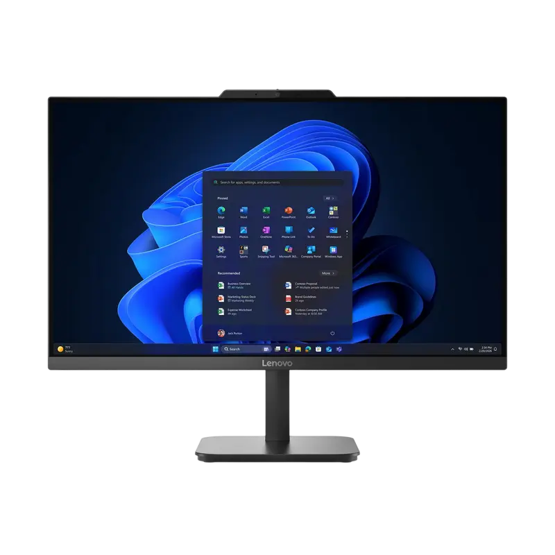Lenovo AIO V105 Cloud Grey (23.8" FHD IPS Ryzen 5 40 2.8-4.3GHz, 16GB, 512GB, wired KB&MS, No OS)