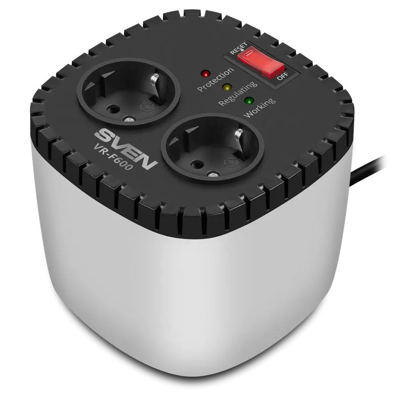 Stabilizator de Tensiune SVEN VR-F600, Alb
