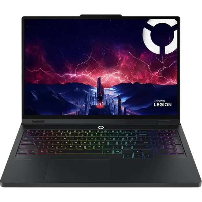 Laptop Gaming 16" Lenovo Legion Pro 5 16ADR10, Eclipse Black, AMD Ryzen 7 8745HX, 32GB/1024GB, Fără SO