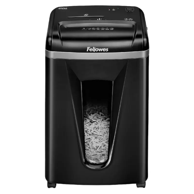 Tocător Fellowes Powershred® 450M, Negru