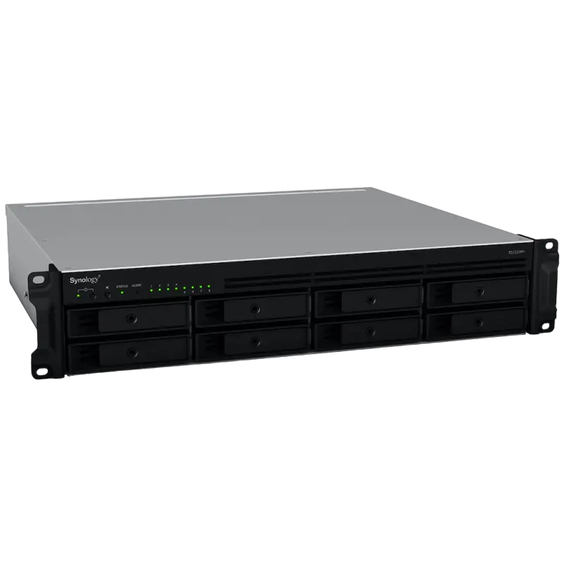 Stocare atașată la rețea SYNOLOGY RS1221+, Negru