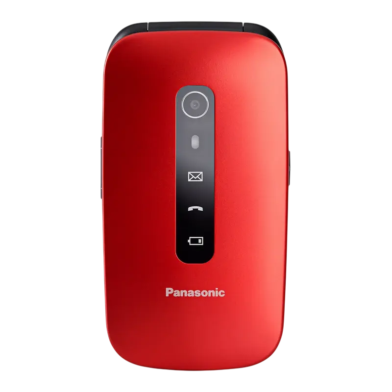 KX-TU550 Panasonic 4G Red Clam Shell