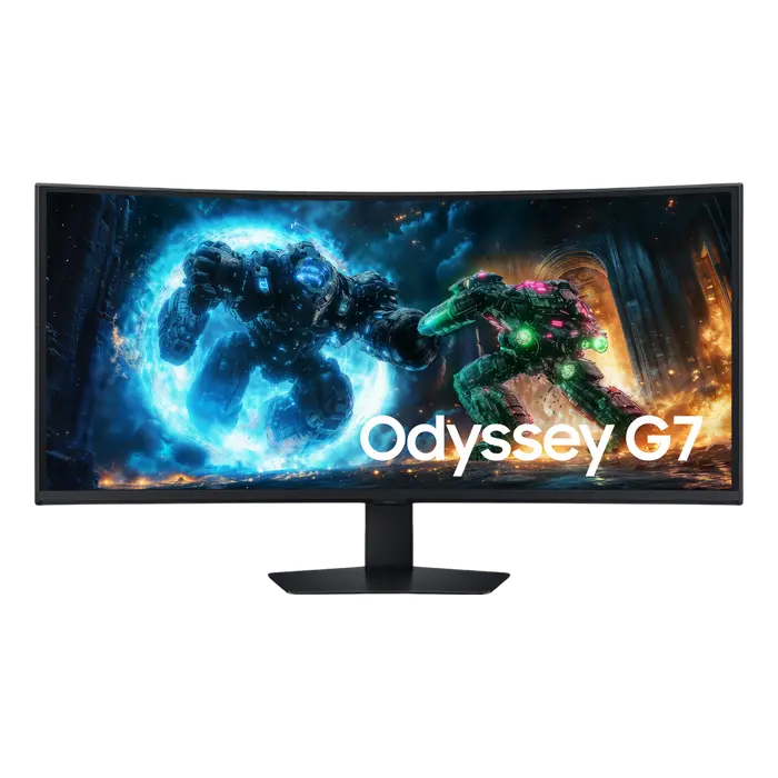 40" SAMSUNG Odyssey G7 G75F,Black,Curved-VA,5120x2160,185Hz,FreeSync,1msMPRT,350cd,HRD10,DP+HDMI+USB