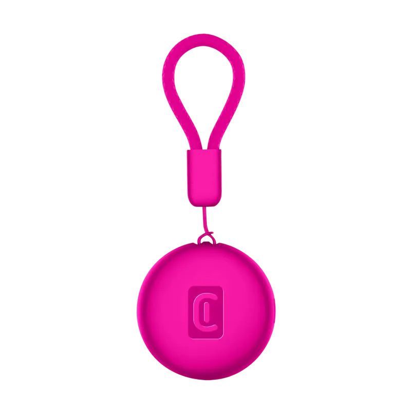 Tracker inteligent Cellularline Tracy Tag Dual, Roz