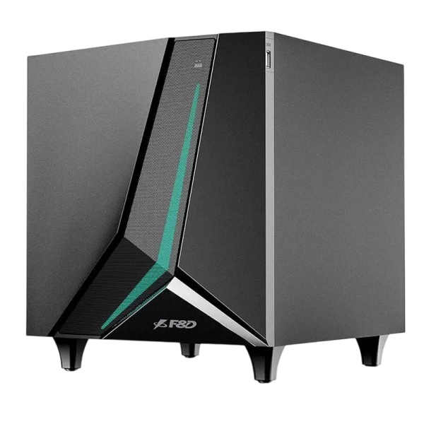 Sistem audio 2.1 CH F&D F670X, Negru