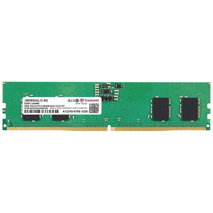 Memorie RAM Transcend JM4800ALG-8G, DDR5 SDRAM, 4800 MHz, 8GB