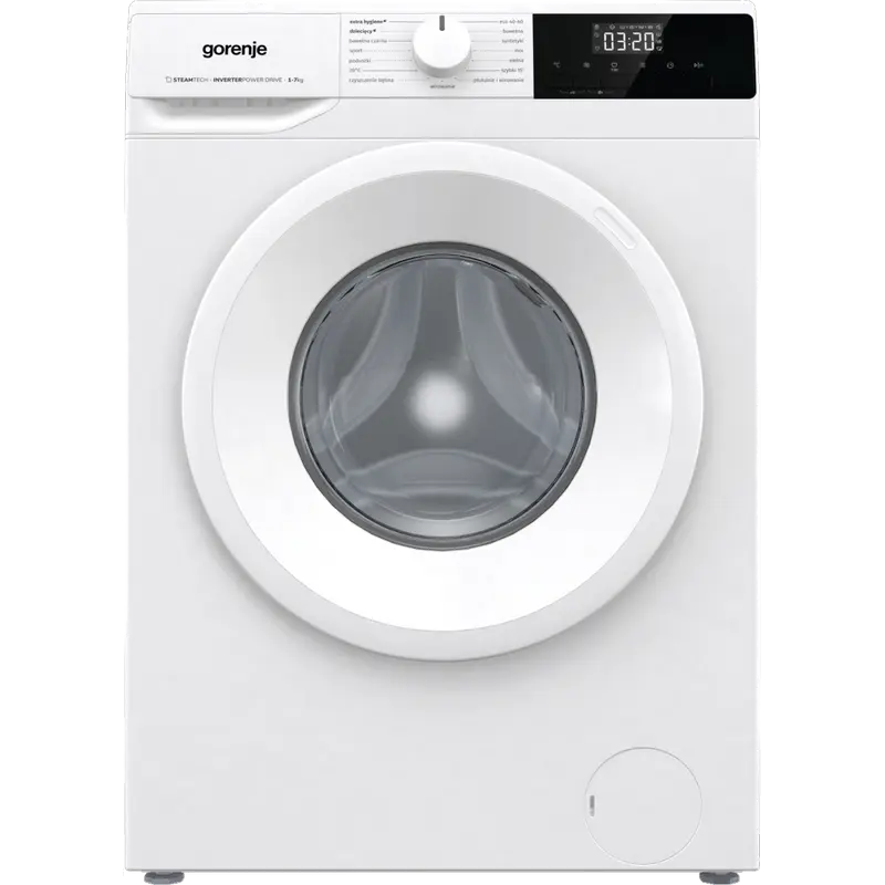 Mașină de spălat Gorenje WNHPI72SCSIR/UA, 7kg, Alb