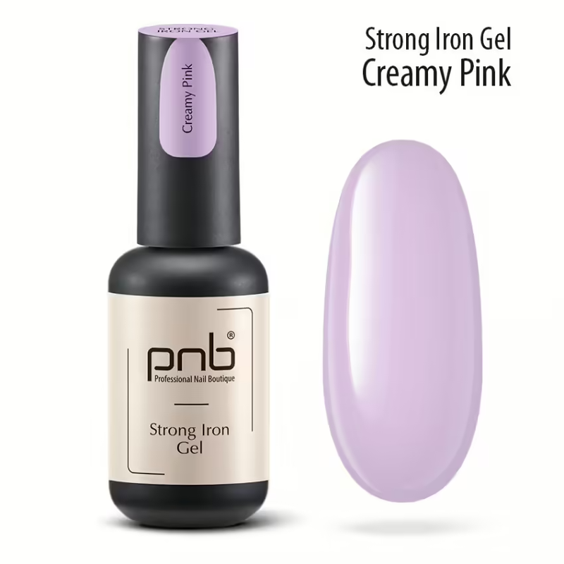 Strong iron Gel Creamy Pink PNB  8 ml UV/LED