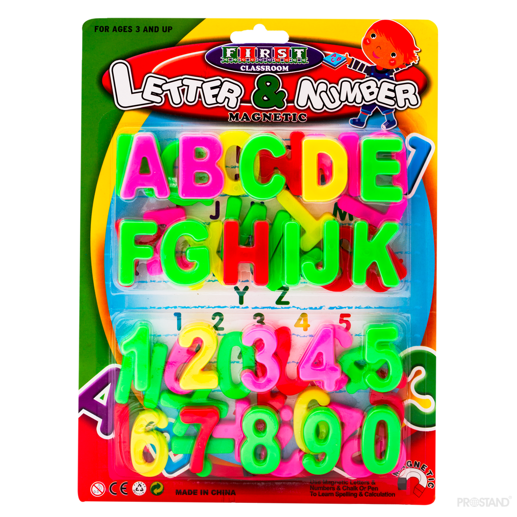 Set magnet p/u tabla litere si cifre  8210