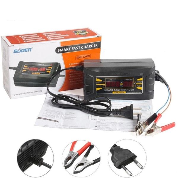 Incarcator pentru acumulator auto cu impuls