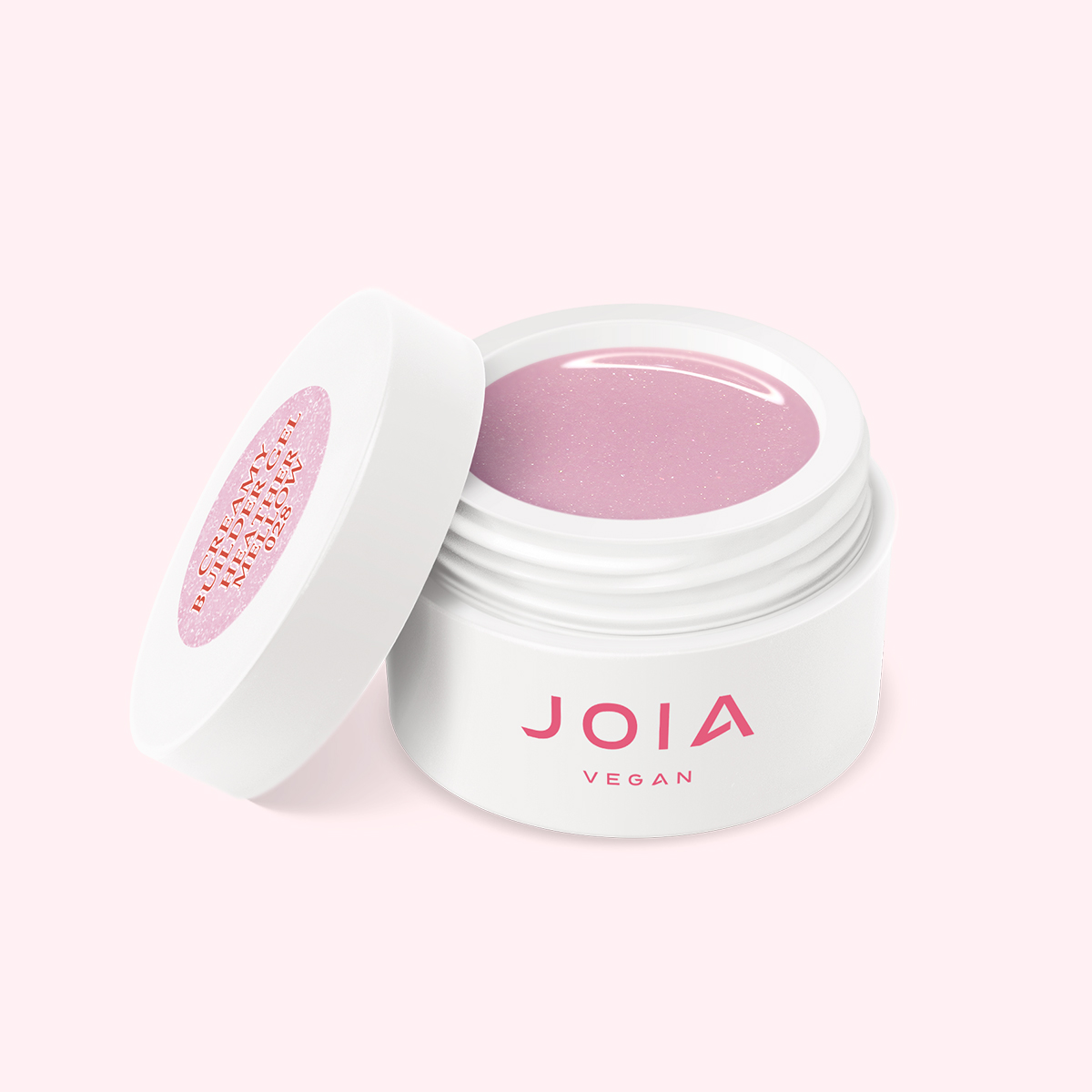 Creamy Builder Gel JOIA vegan, 028 Blândețe de erică, 15 ml