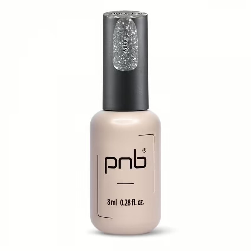 Shoсk Top Silver No-Wipe PNB   8 ml UV/LED