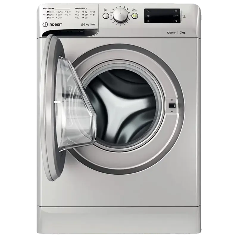 Mașină de spălat Indesit OMTWE 71252 S, 7kg, Argintiu
