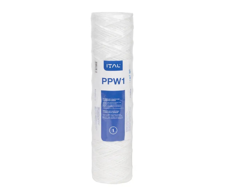 Cartuș din fir PP 10″ ITAL – 1 micron (PPW1IT)