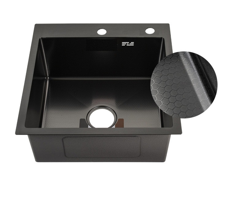 Chiuveta Inox Nano PVD 5045 (negru)