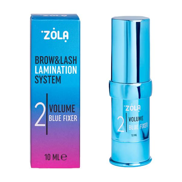 Compoziție pentru laminare ZOLA Color Lab 02 Volume Blue Fixer