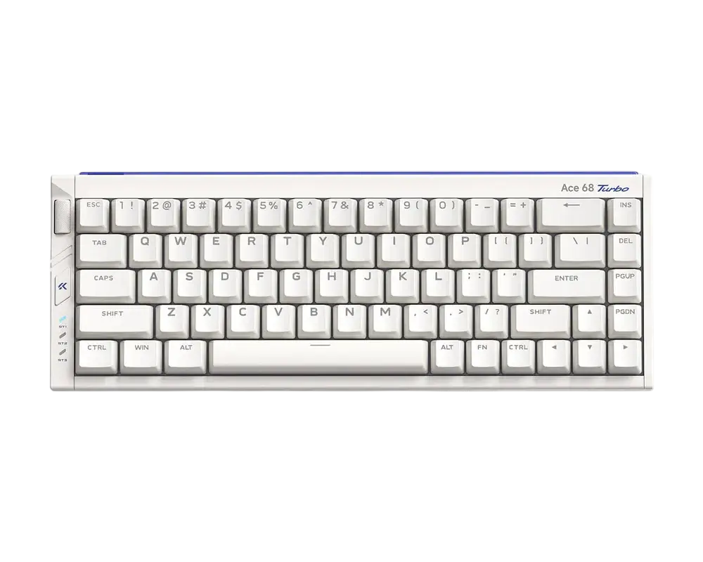 Tastatură MCHOSE Ace 68 Turbo, Cu fir, Nova White