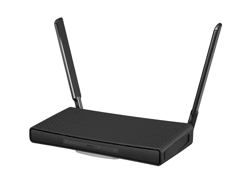 Router fără fir MikroTik hAP AC3, Negru