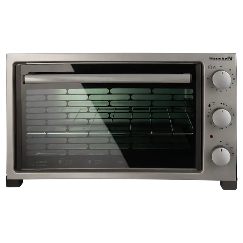 Cuptor Electric Hausberg HB9320, Gri | Negru