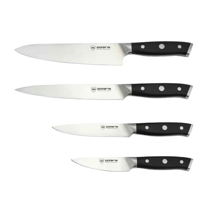 Set de Cuțite Polaris Master-5SS, Negru