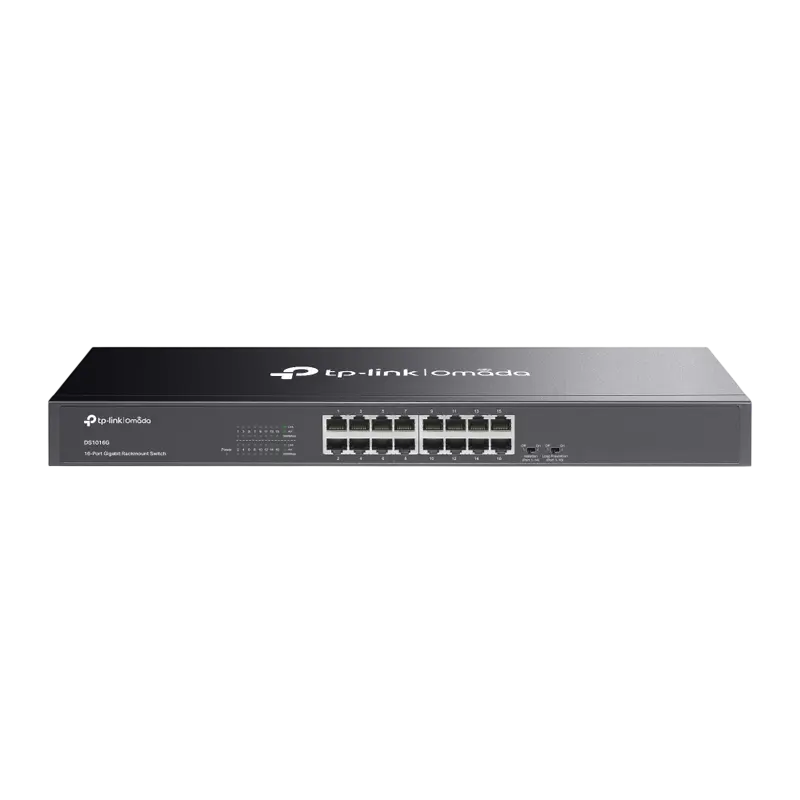 Switch de rețea TP-LINK DS1016G, 16x 10/100/1000 Mbps