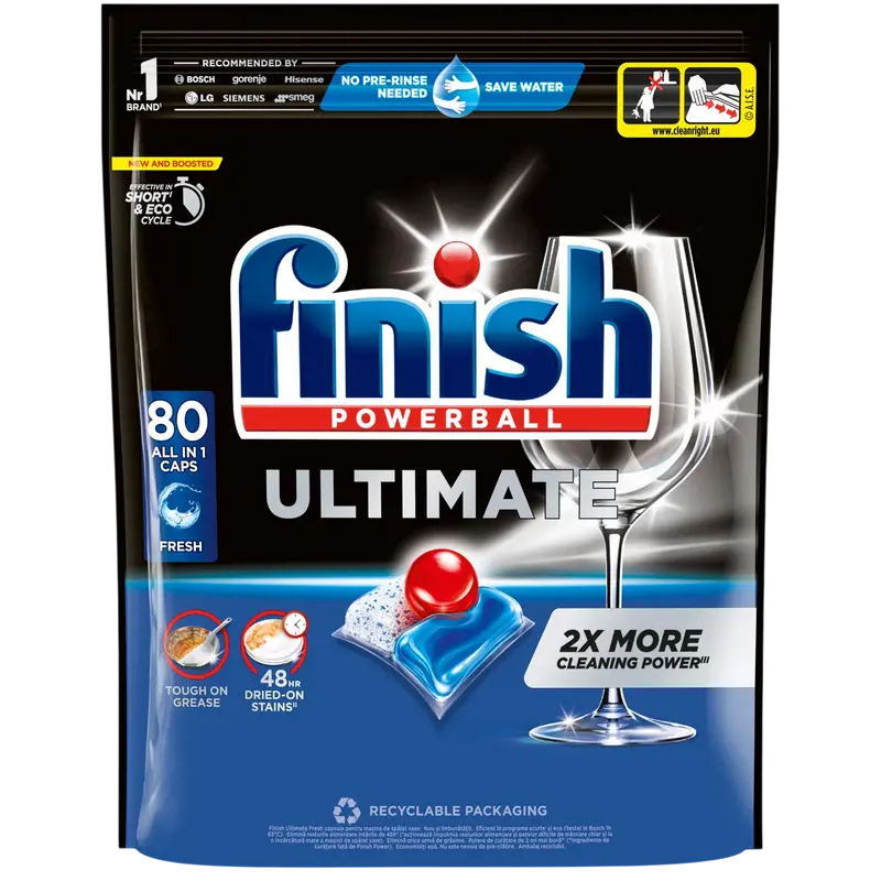 Tablete Finish Ultimate Fresh 80 buc