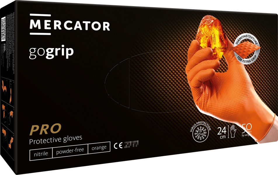 MER20338 Manusi nitril Mercator GoGrip XXL orange (1buc)