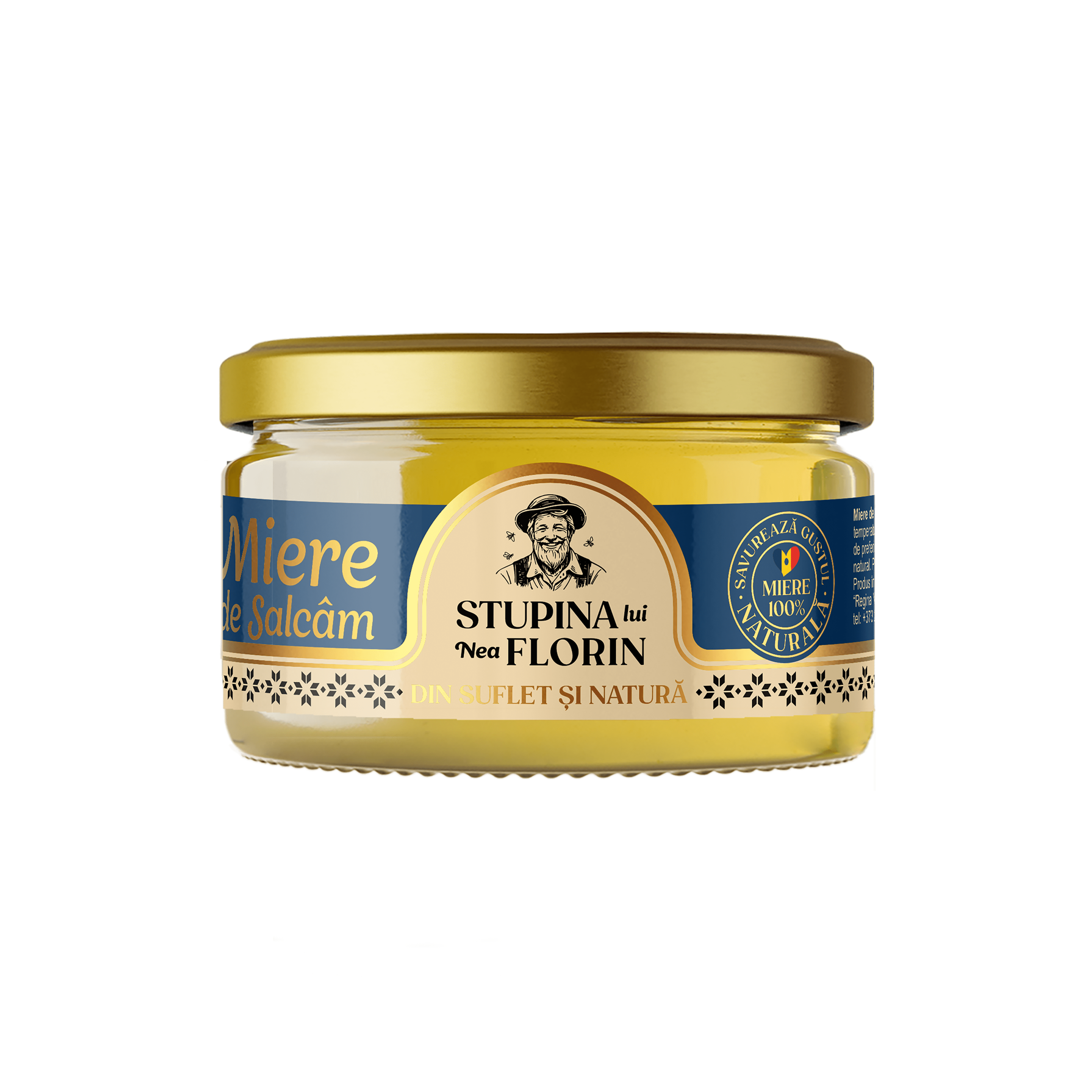 Miere de salcâm 250g Stupina lui Nea Florin